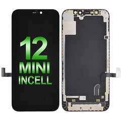 10-Pack LCD Screen Digitizer Assembly With Portable IC for iPhone 12 mini (RJ-Incell/ COF) - Black