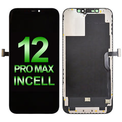 10-Pack LCD Screen Digitizer Assembly with Portable IC for iPhone 12 Pro Max (RJ-Incell/ COF) - Black